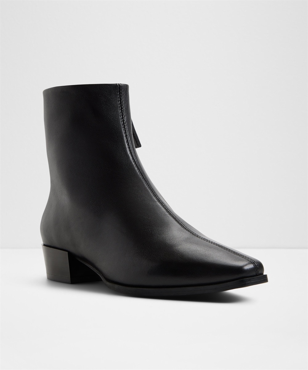 Botines básicos de mujer con punta cuadrada - Aldo - Negro Negro-5