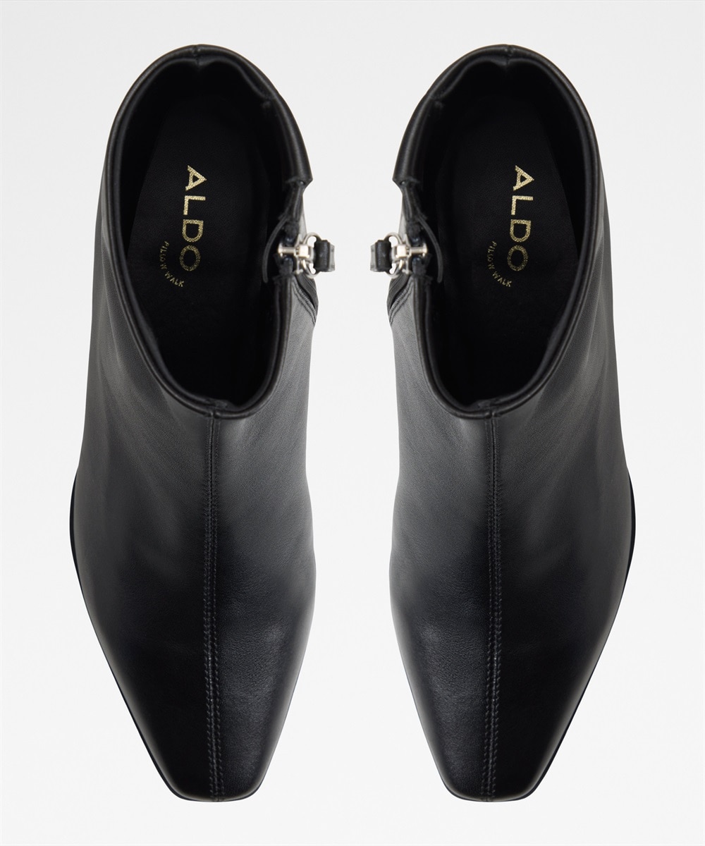 Botines básicos de mujer con punta cuadrada - Aldo - Negro Negro-6