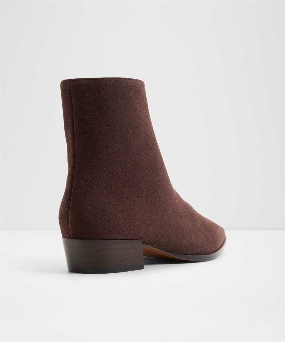 Botines básicos de mujer con punta cuadrada - Aldo - Marrón Marrón-2