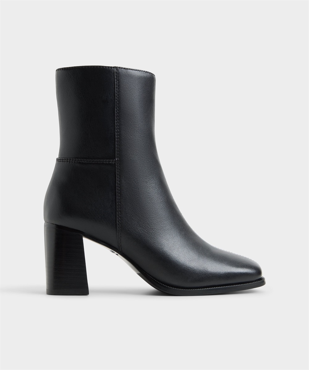Botines básicos de mujer con punta cuadrada - Aldo - Negro Negro-1