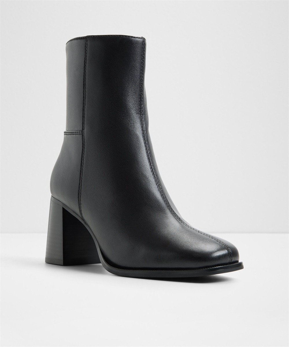 Botines básicos de mujer con punta cuadrada - Aldo - Negro Negro-5