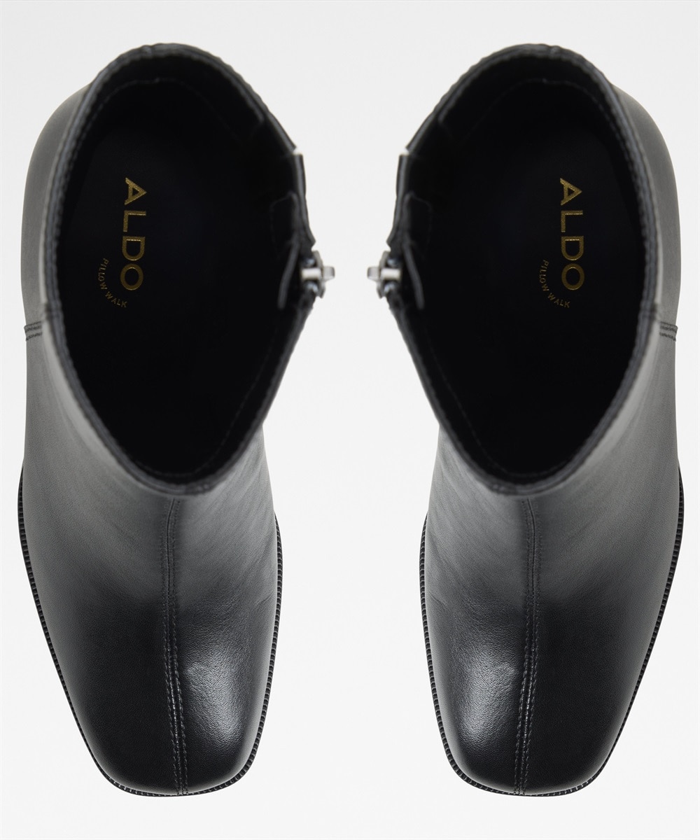 Botines básicos de mujer con punta cuadrada - Aldo - Negro Negro-6