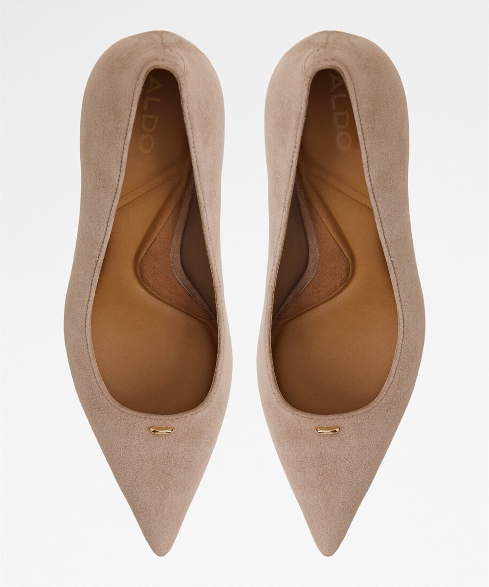 Zapatos de salón de mujer con punta afilada - Aldo - Beige Beige-3