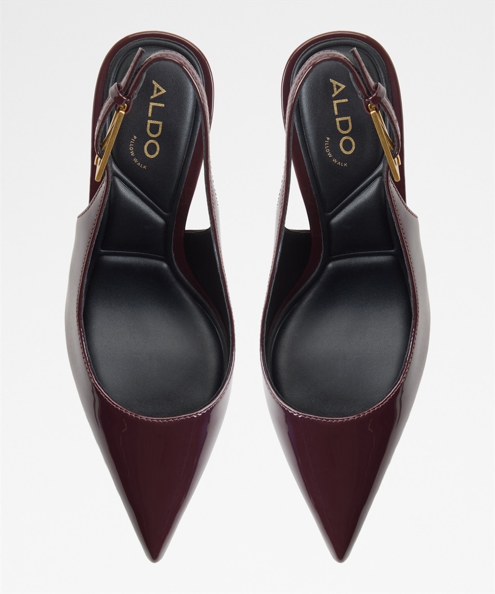 Zapatos de salón de mujer con punta afilada - Aldo - Burdeos Burdeos-3