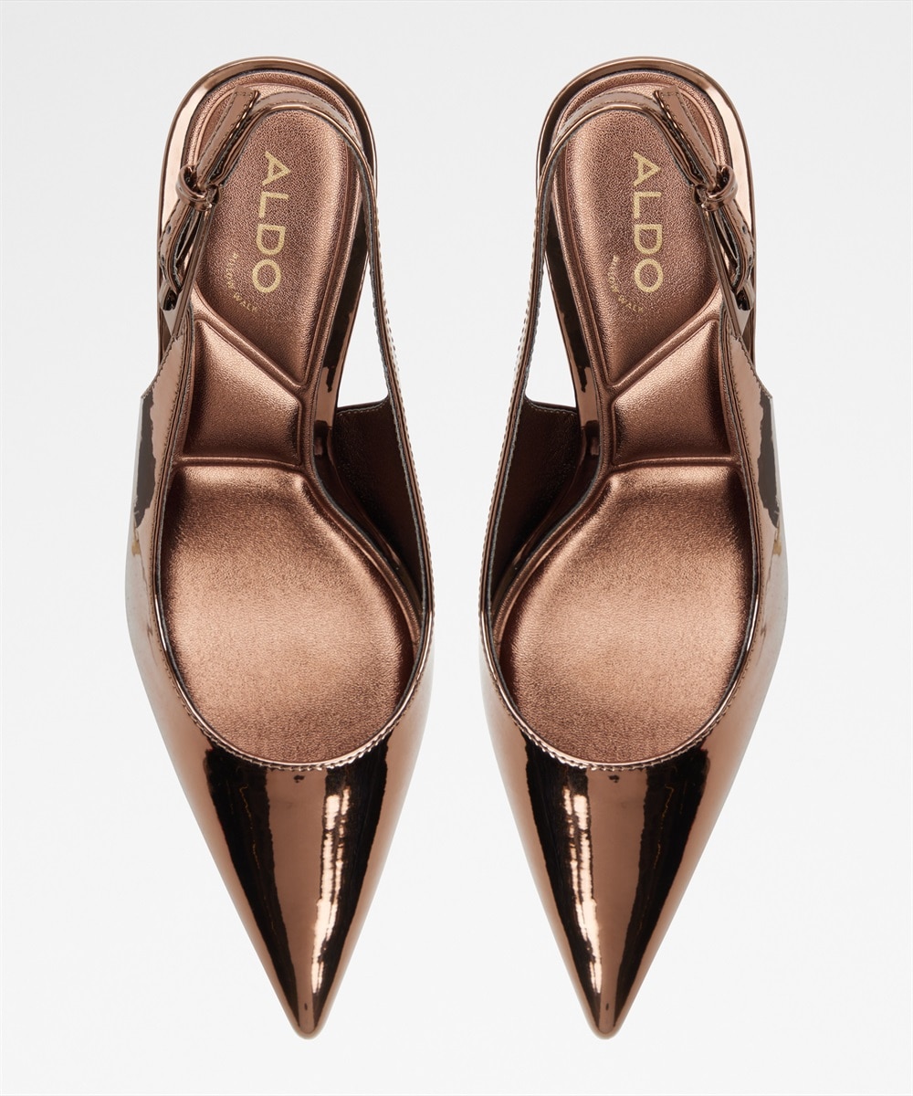 Zapatos de salón de mujer con punta afilada - Aldo - Marrón Marrón-3