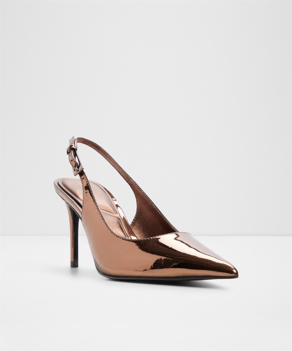 Zapatos de salón de mujer con punta afilada - Aldo - Marrón Marrón-5