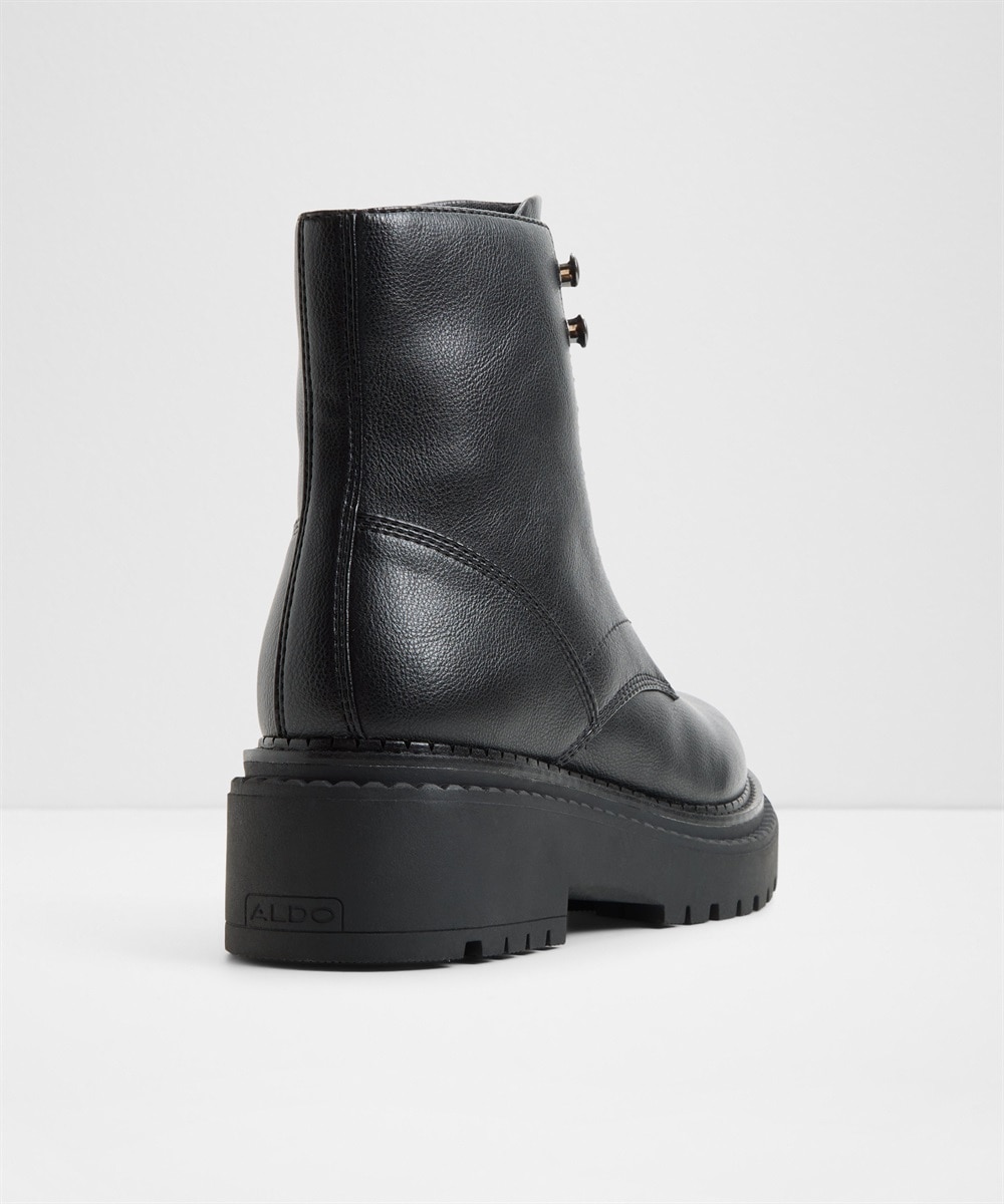 Botines básicos de mujer con punta redonda - Aldo - Negro Negro-2