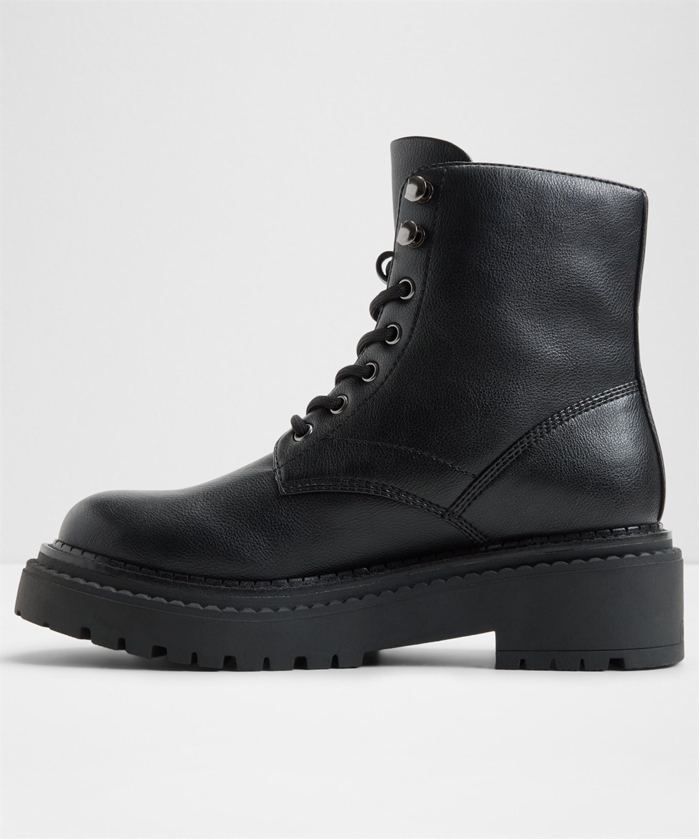 Botines básicos de mujer con punta redonda - Aldo - Negro Negro-4