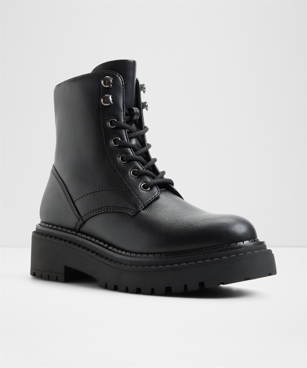 Botines básicos de mujer con punta redonda - Aldo - Negro Negro-5