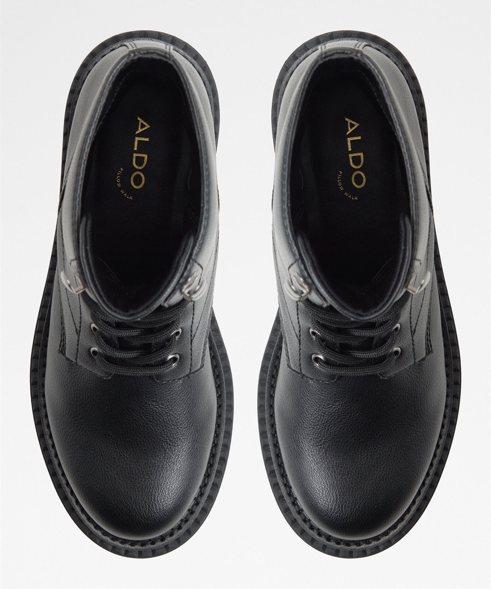 Botines básicos de mujer con punta redonda - Aldo - Negro Negro-6