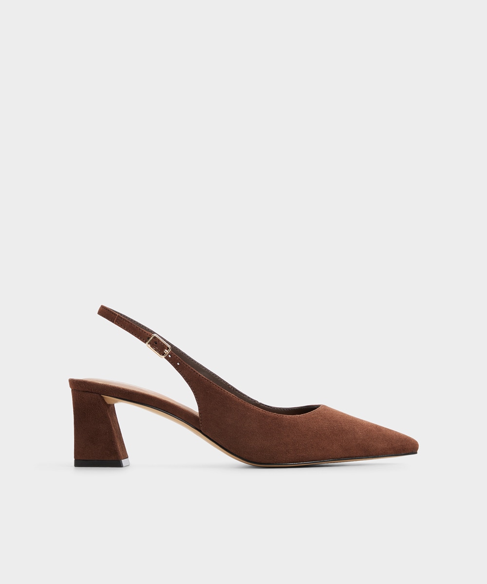 Zapatos de salón de mujer con punta afilada - Aldo - Marrón Marrón-1