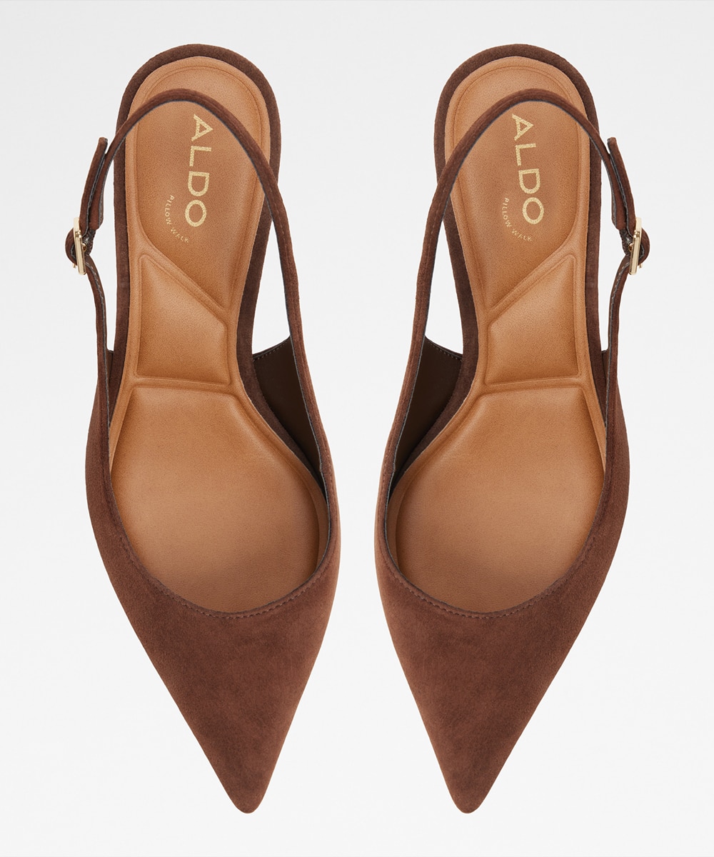 Zapatos de salón de mujer con punta afilada - Aldo - Marrón Marrón-3