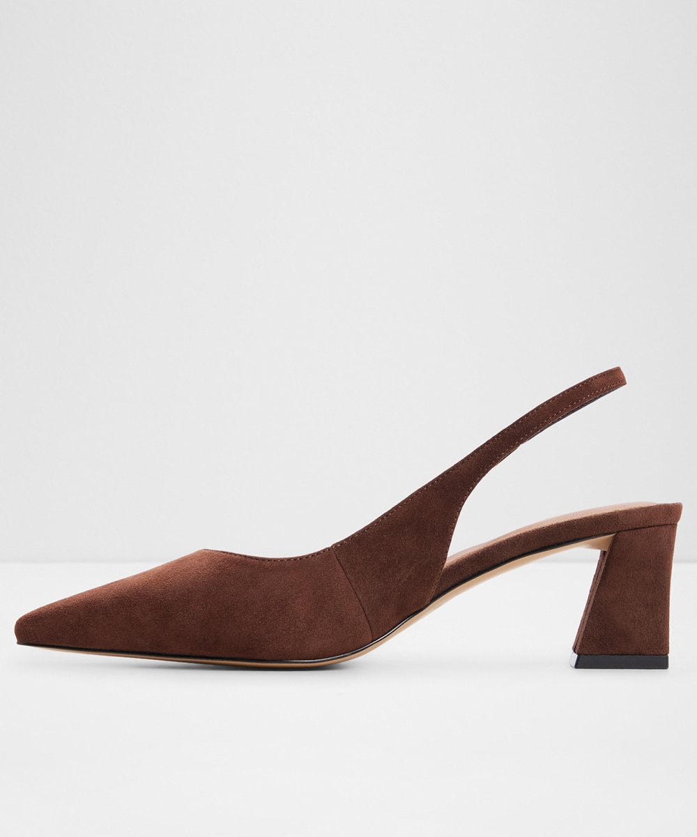 Zapatos de salón de mujer con punta afilada - Aldo - Marrón Marrón-4