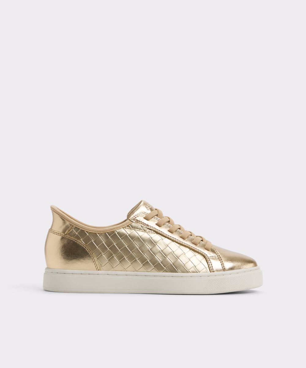 Zapatillas deportivas de mujer con punta redonda - Aldo - Oro Oro-1