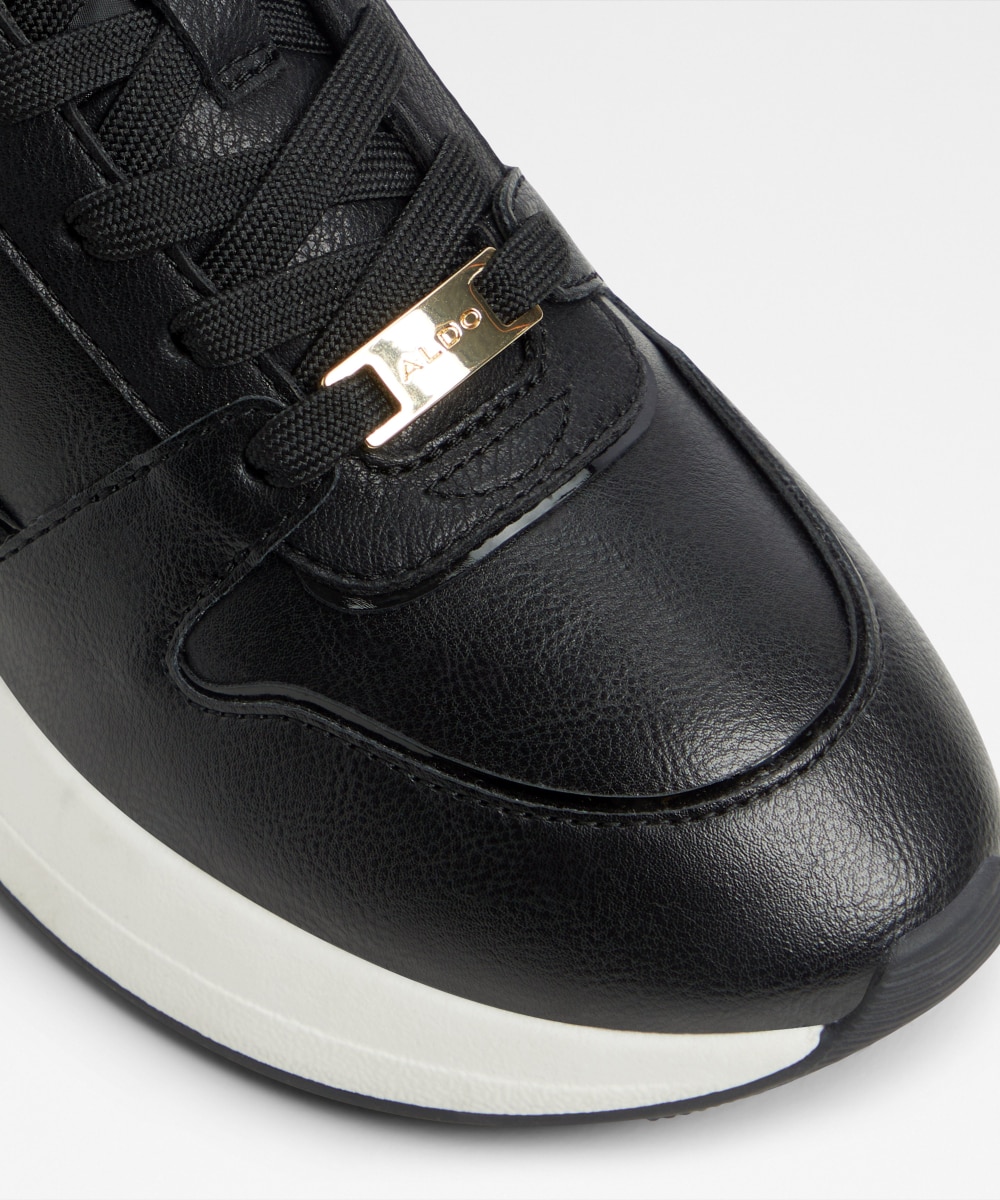 Zapatillas deportivas de mujer con punta redonda - Aldo - Negro Negro-5