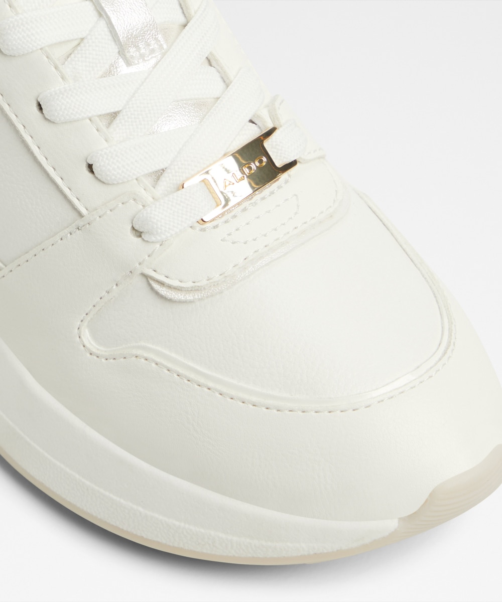 Zapatillas deportivas de mujer con punta redonda - Aldo - Blanco Blanco-5