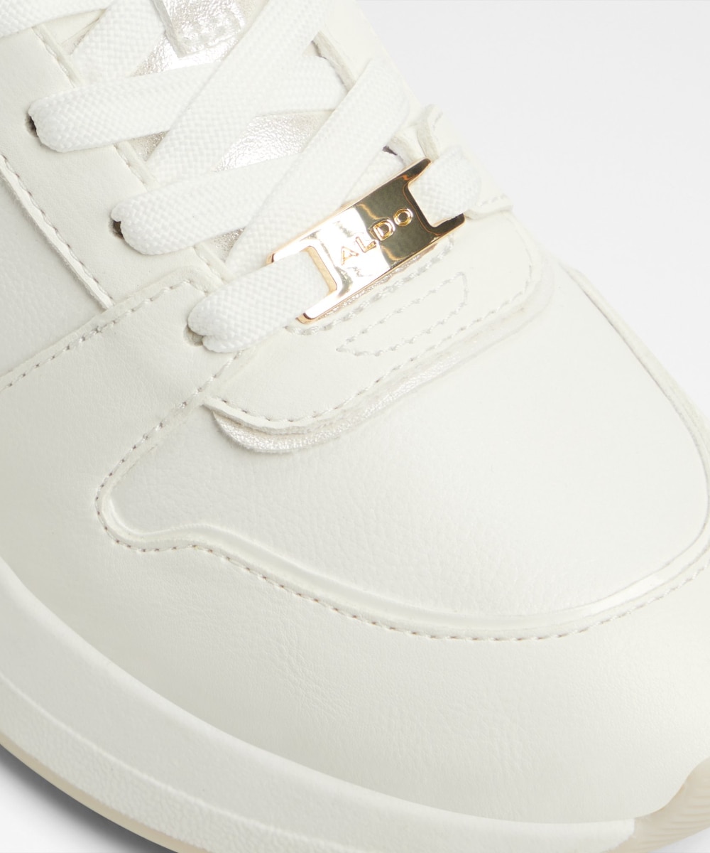 Zapatillas deportivas de mujer con punta redonda - Aldo - Blanco Blanco-7