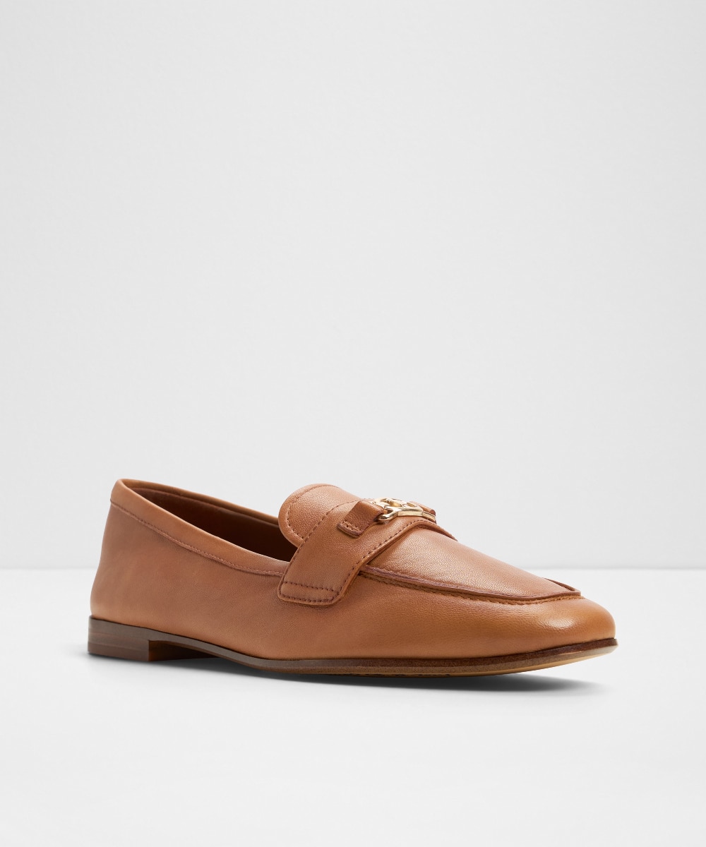 Mocasines planos de mujer con punta cuadrada - Aldo - Camel Camel-4