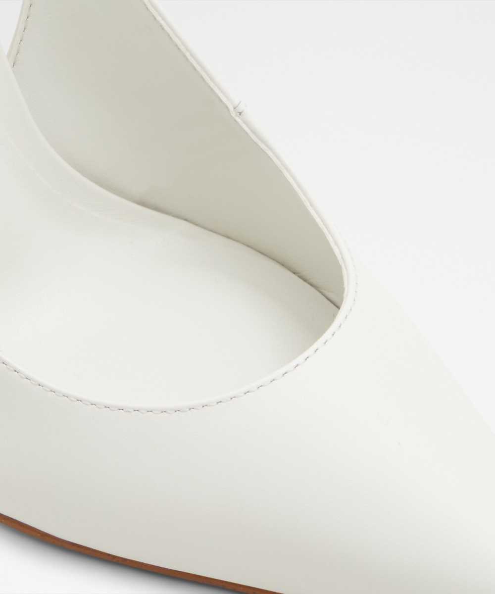 Zapatos de salón de mujer con punta afilada - Aldo - Blanco Blanco-7