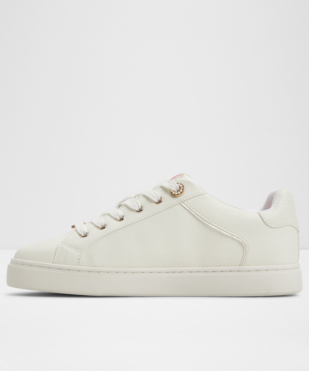 Zapatillas deportivas de mujer con punta redonda - Aldo - Blanco Blanco-2