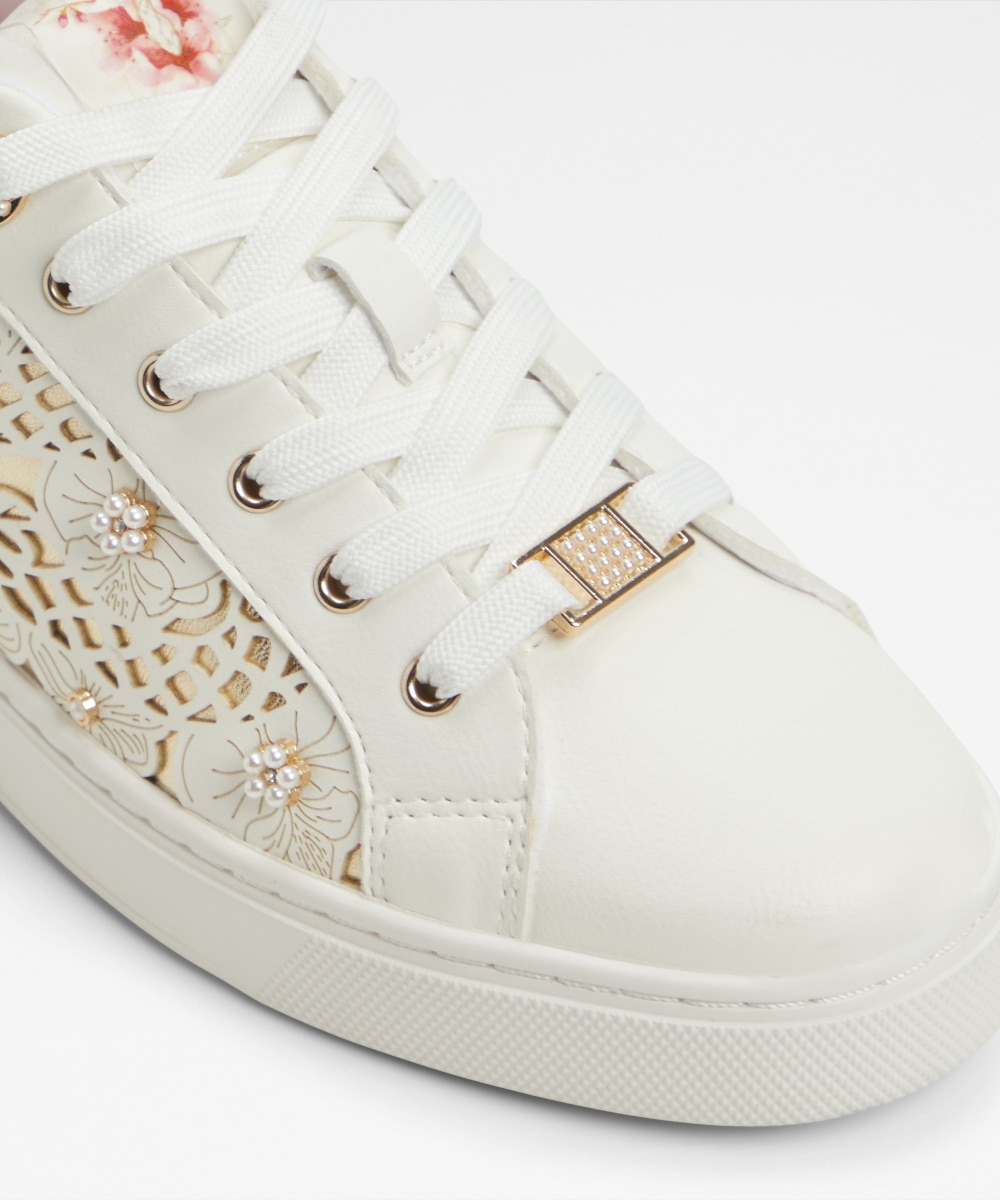 Zapatillas deportivas de mujer con punta redonda - Aldo - Blanco Blanco-5