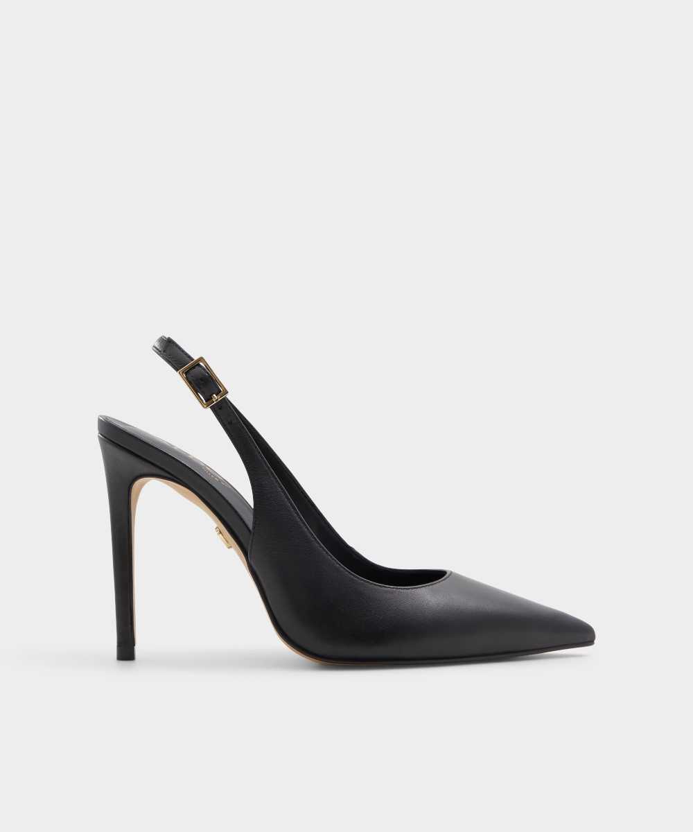 Zapatos de salón de mujer con punta afilada - Aldo - Negro Negro-1