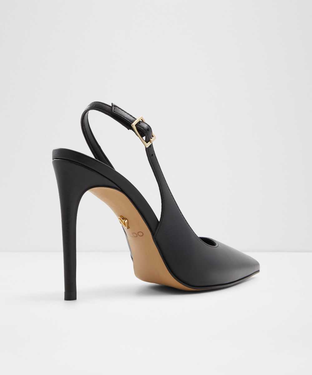Zapatos de salón de mujer con punta afilada - Aldo - Negro Negro-3