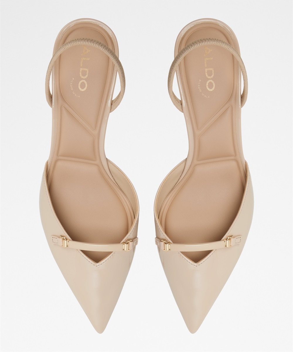 Zapatos de salón de mujer con punta afilada - Aldo - Beige Beige-3