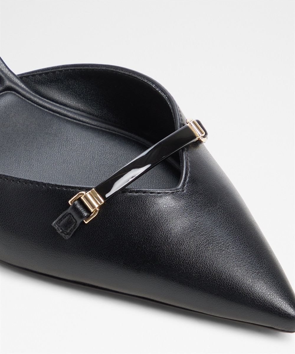 Zapatos de salón de mujer con punta afilada - Negro Negro-6