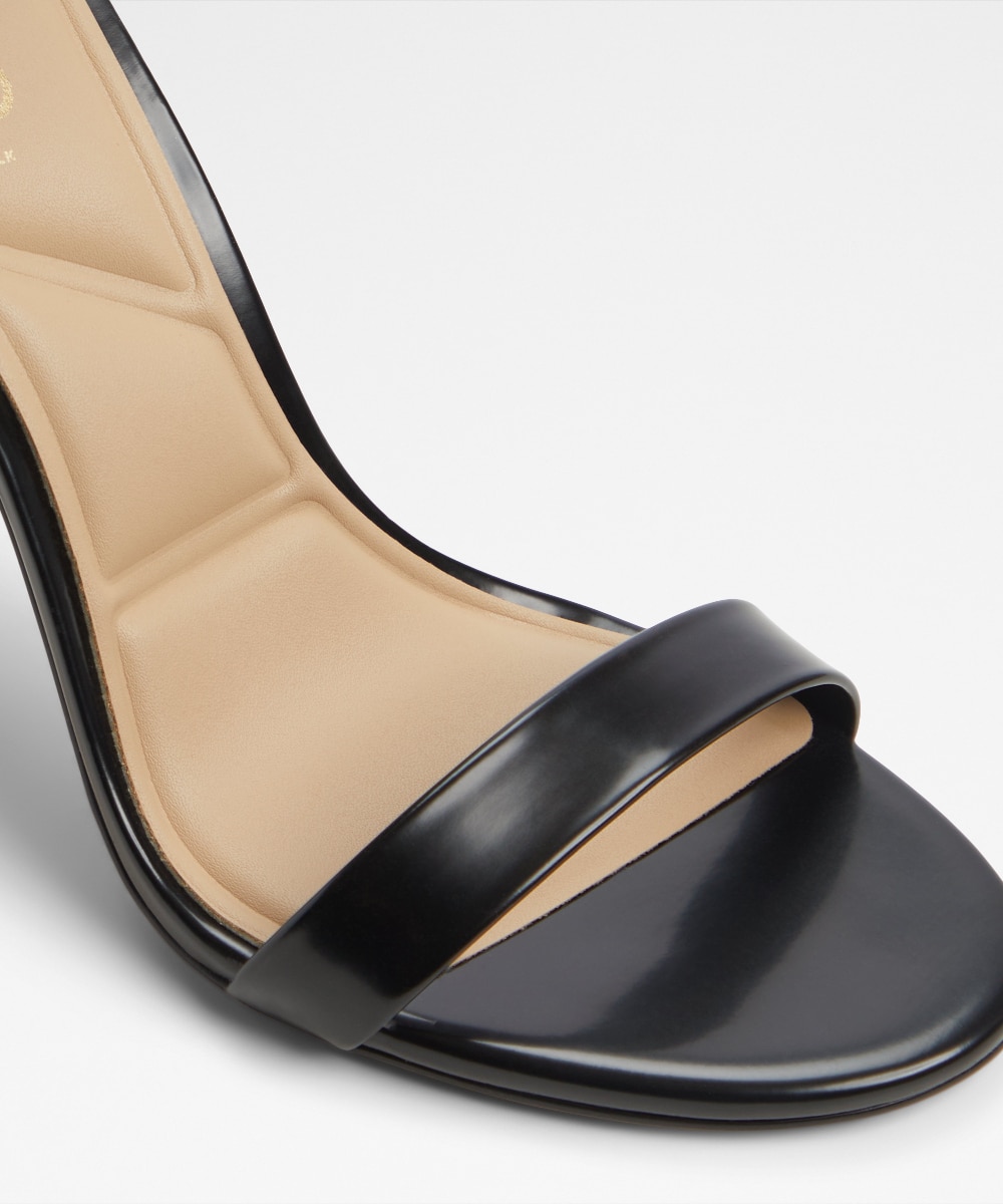 Sandalias de tacón de mujer con punta redonda - Aldo - Negro Negro-5