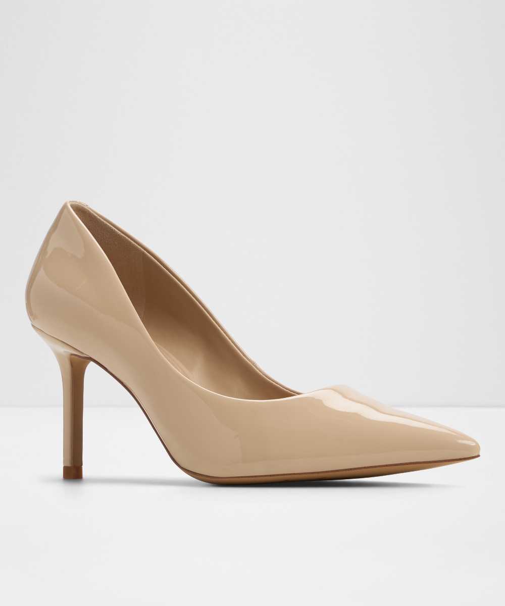 Zapatos de salón de mujer con punta afilada - Aldo - Beige Beige-4