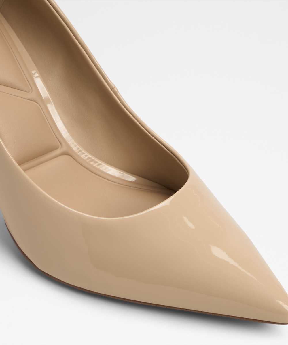Zapatos de salón de mujer con punta afilada - Aldo - Beige Beige-5
