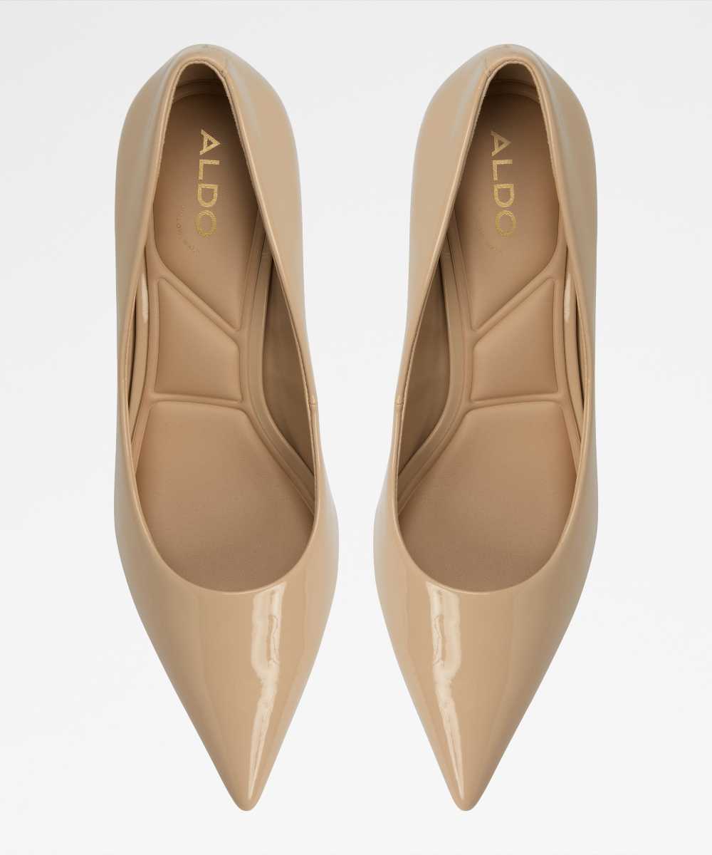 Zapatos de salón de mujer con punta afilada - Aldo - Beige Beige-6
