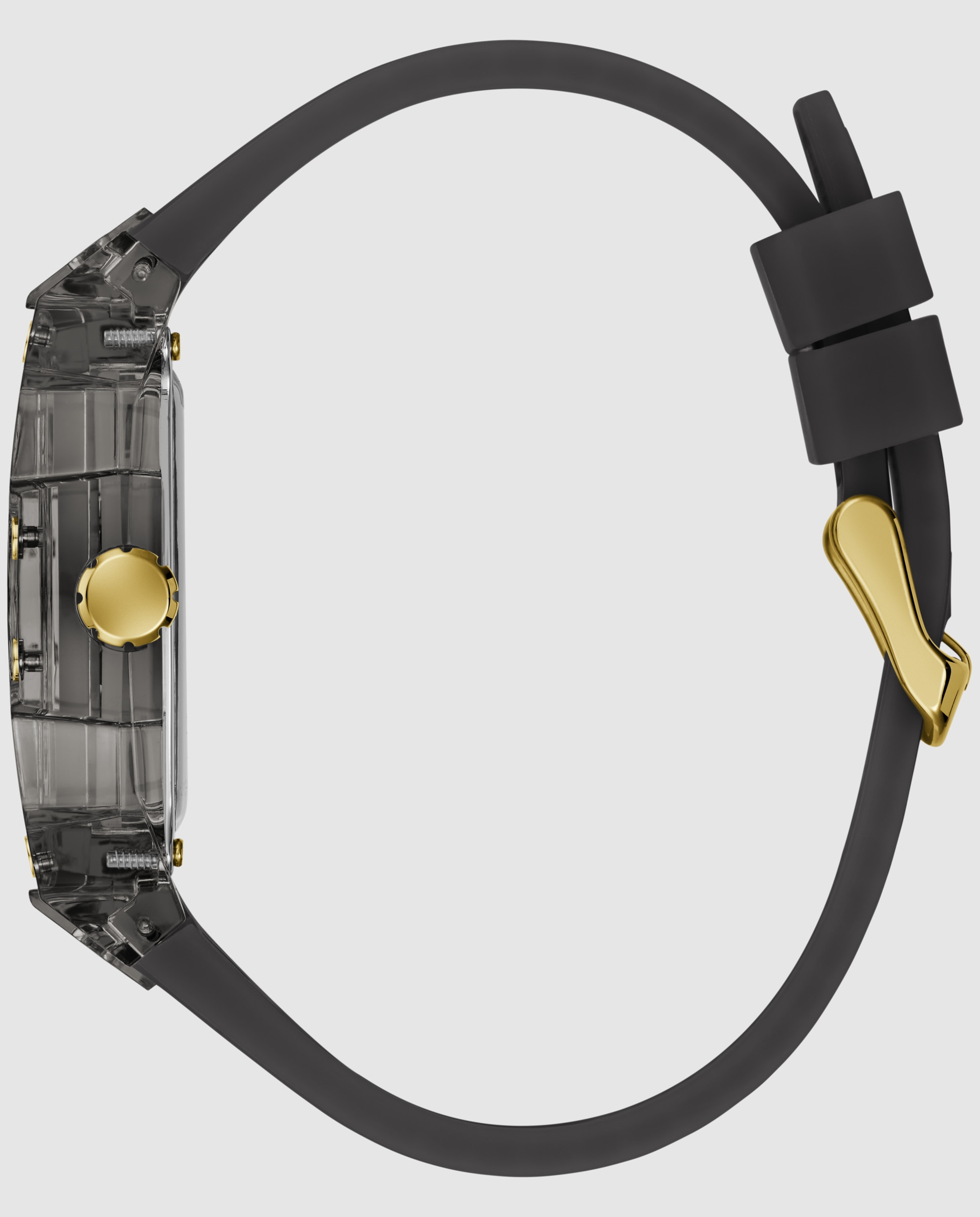 Imagen 2 de Reloj de hombre catrin gw1139g1 de silicona - Guess - Negro Negro