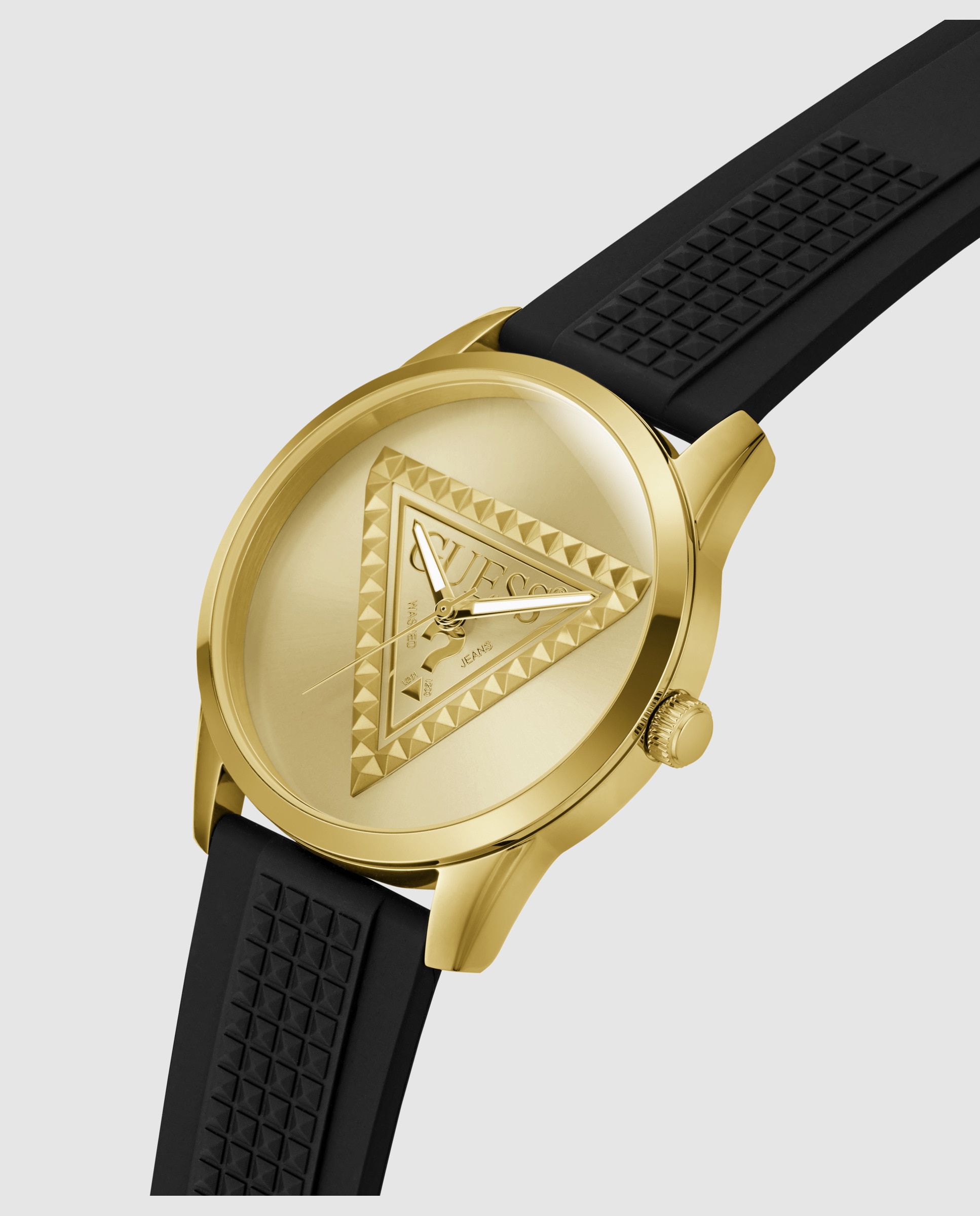 Imagen 4 de Reloj de hombre mogul gw1143g2 de silicona - Guess - Negro Negro