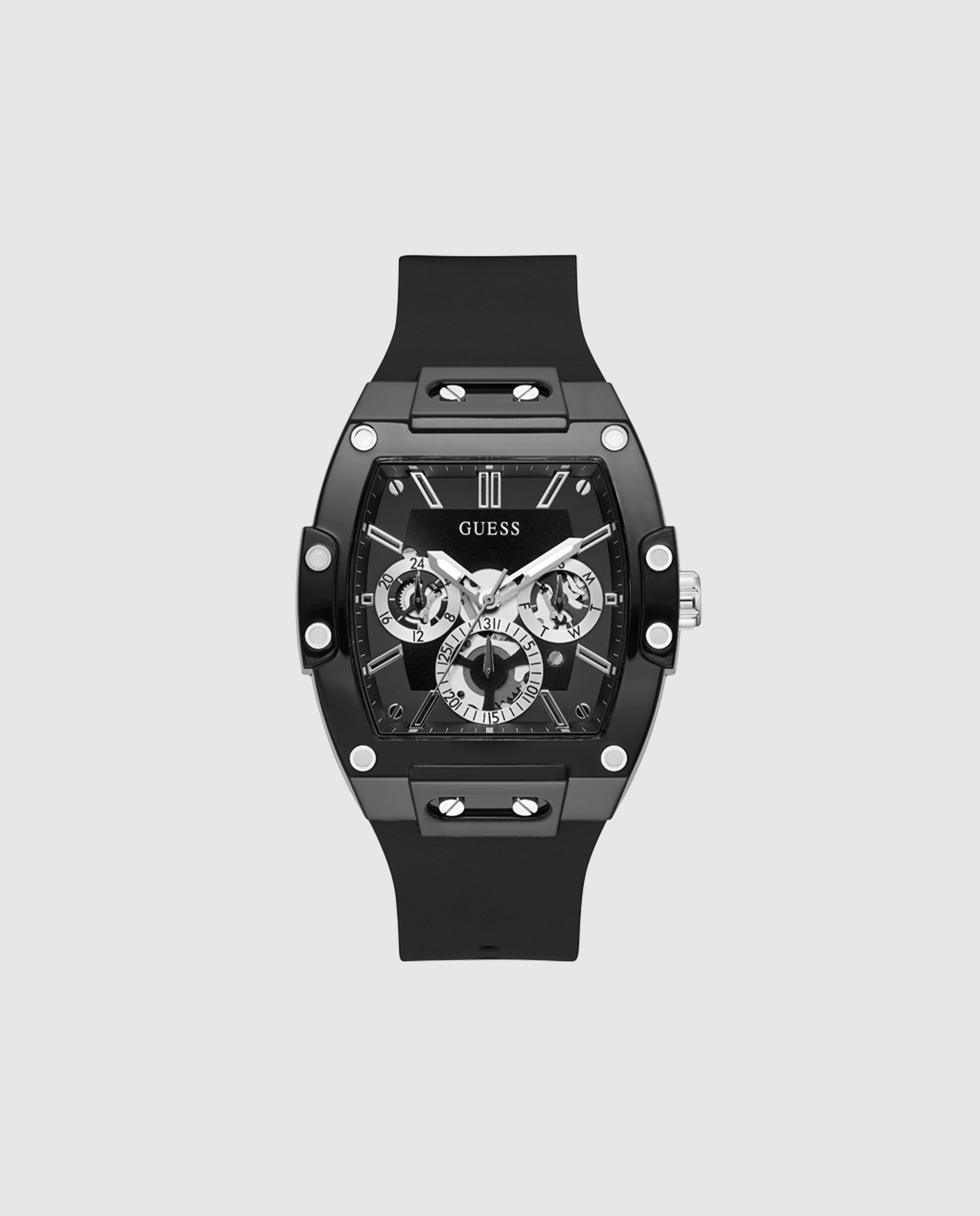 Imagen 0 de Reloj de hombre phoenix gw0203g3 de silicona y correa negra Negro