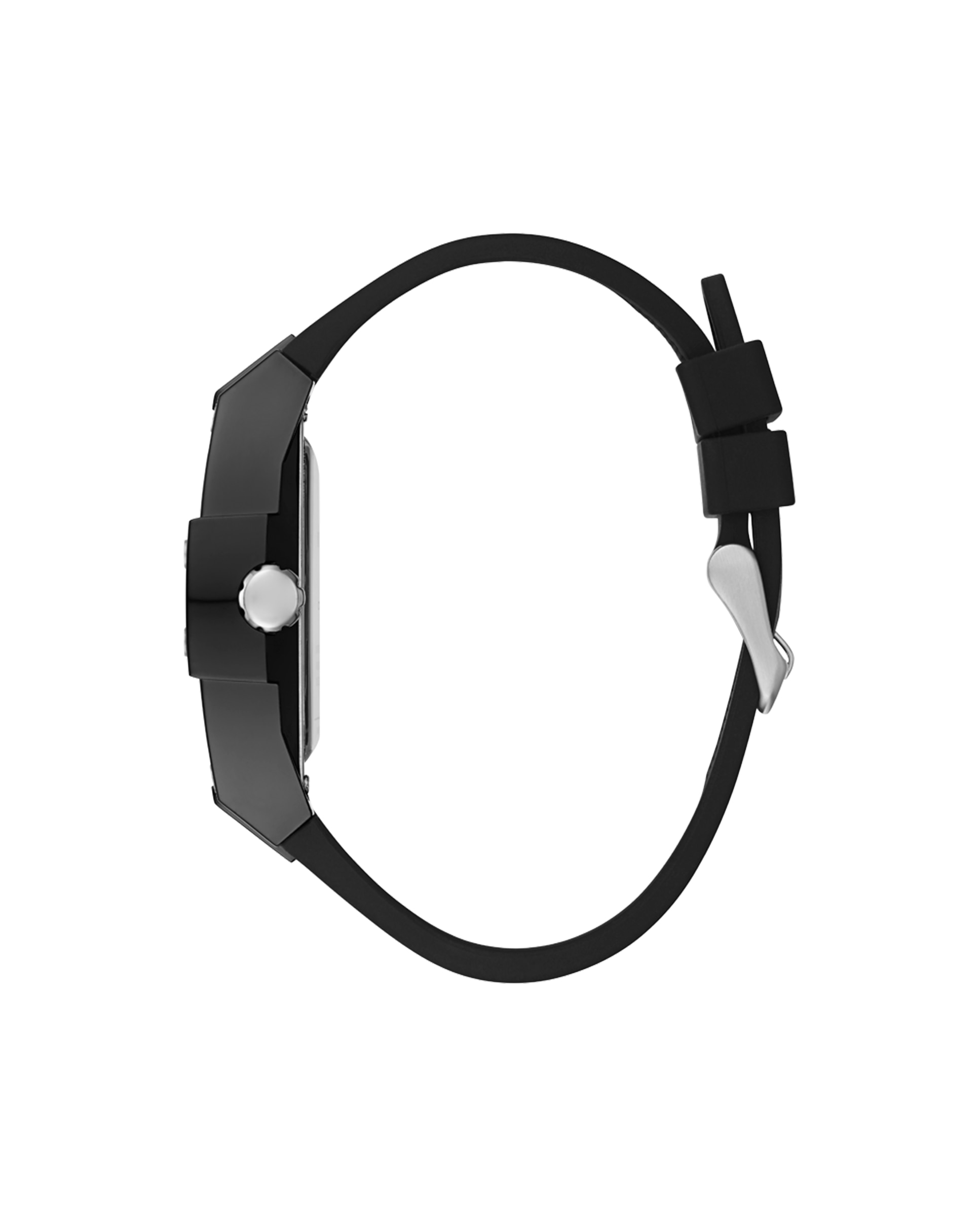 Reloj de hombre phoenix gw0203g3 de silicona y correa negra - Negro Negro-2