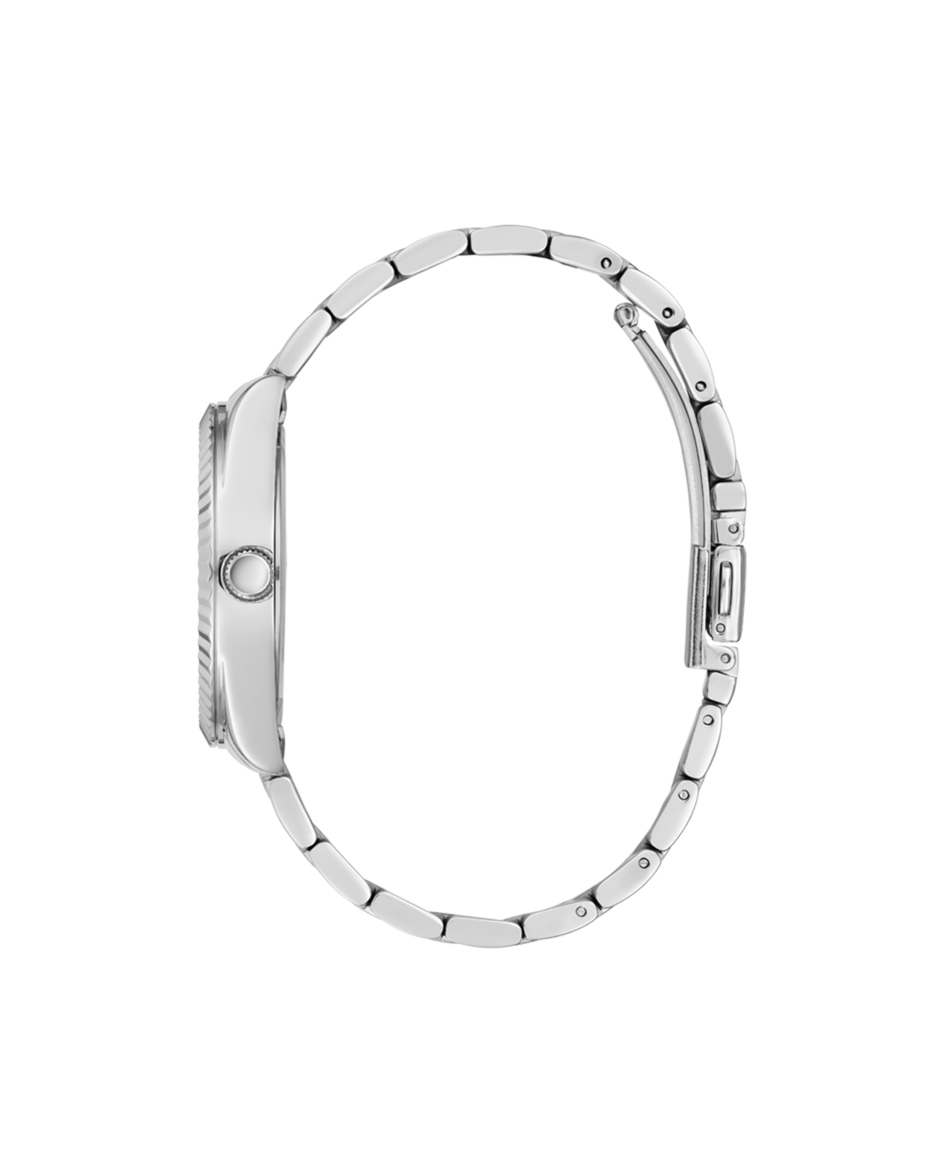 Reloj de mujer Luna GW0308L4 de acero y correa plateada - Plata Plata-2