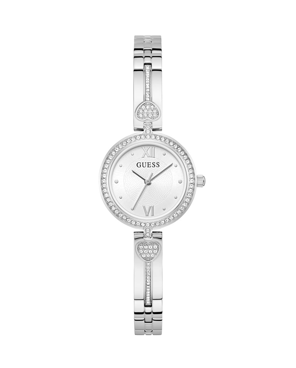 Reloj de mujer Lovey GW0655L1 de acero y correa plateada Plata-1