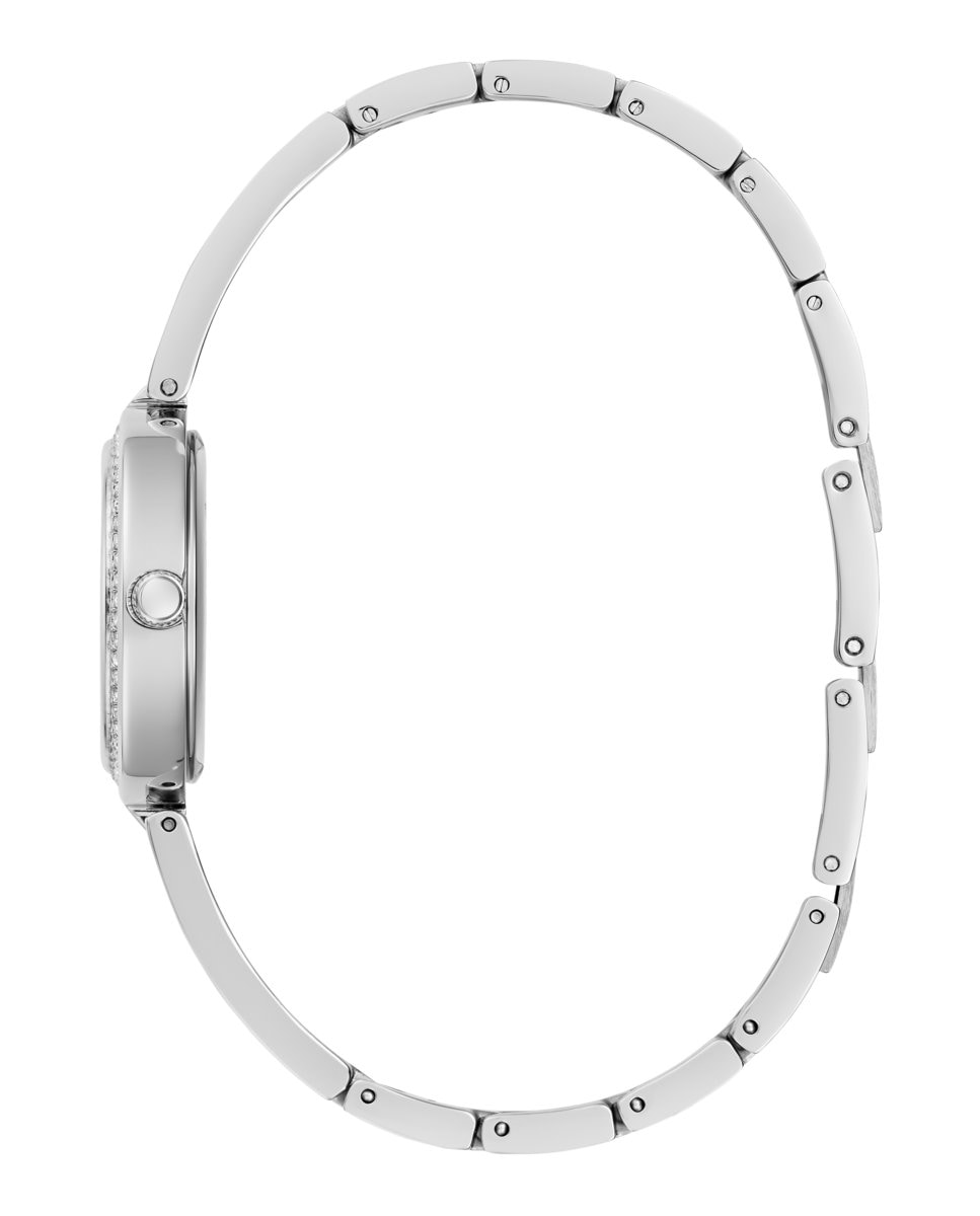 Reloj de mujer Lovey GW0655L1 de acero y correa plateada Plata-2