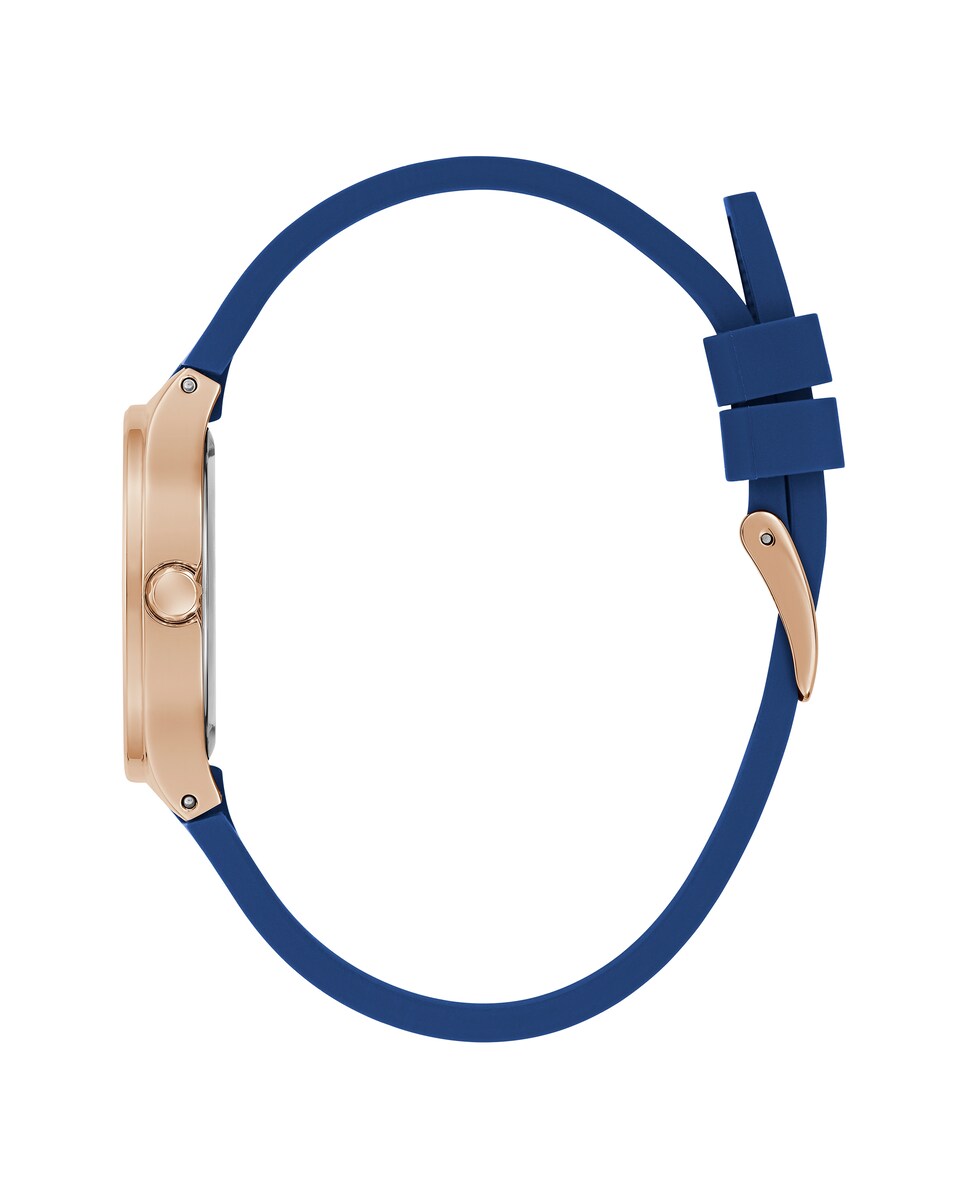 Reloj de mujer Eve GW0658L3 de silicona y correa azul Azul-2