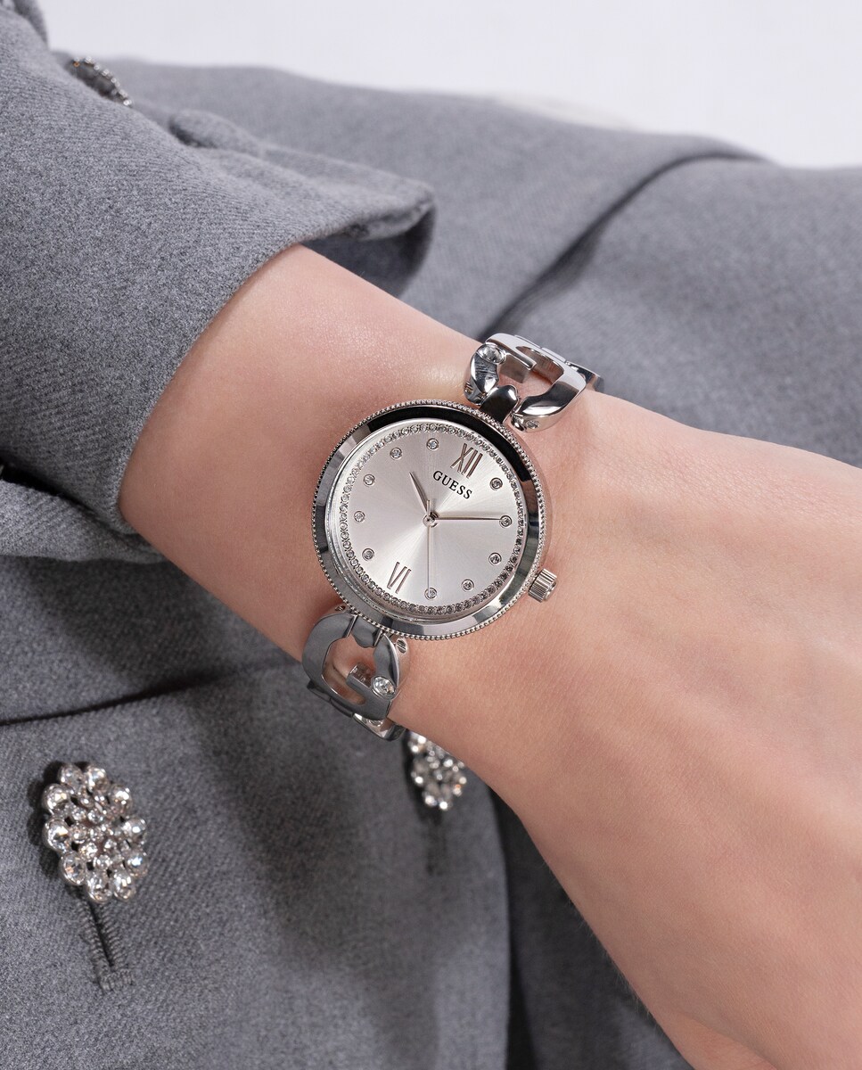Reloj Guess Mujer El Corte Inglés Correa Plateada El Corte Ingles