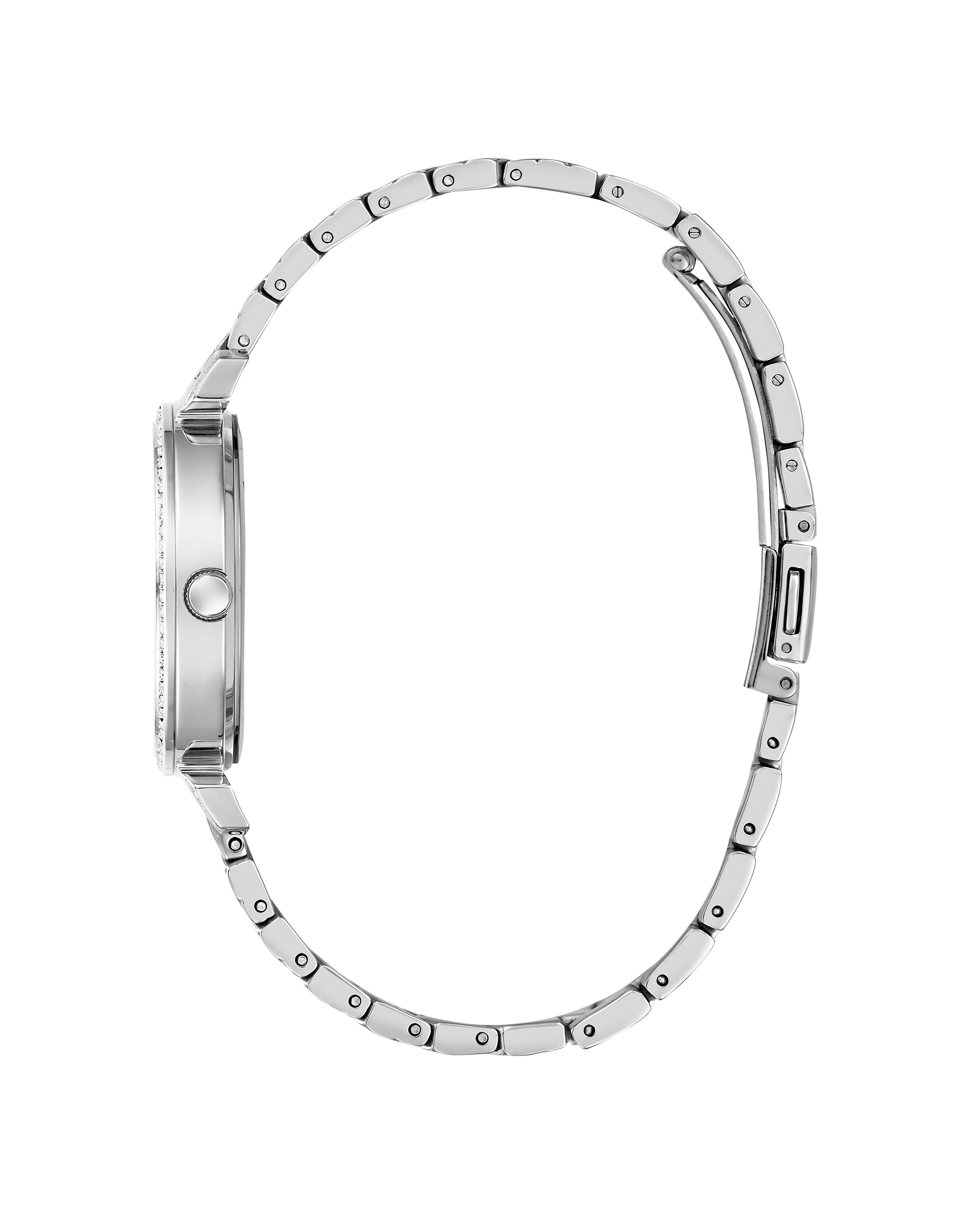 Reloj de mujer enchantment gw0763l1 de acero y correa plateada - Plata Plata-2