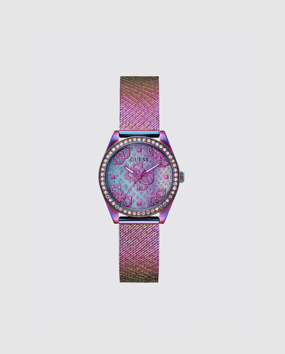 Reloj de mujer Boa GW0748L3 de acero y correa iridiscente Morado-1