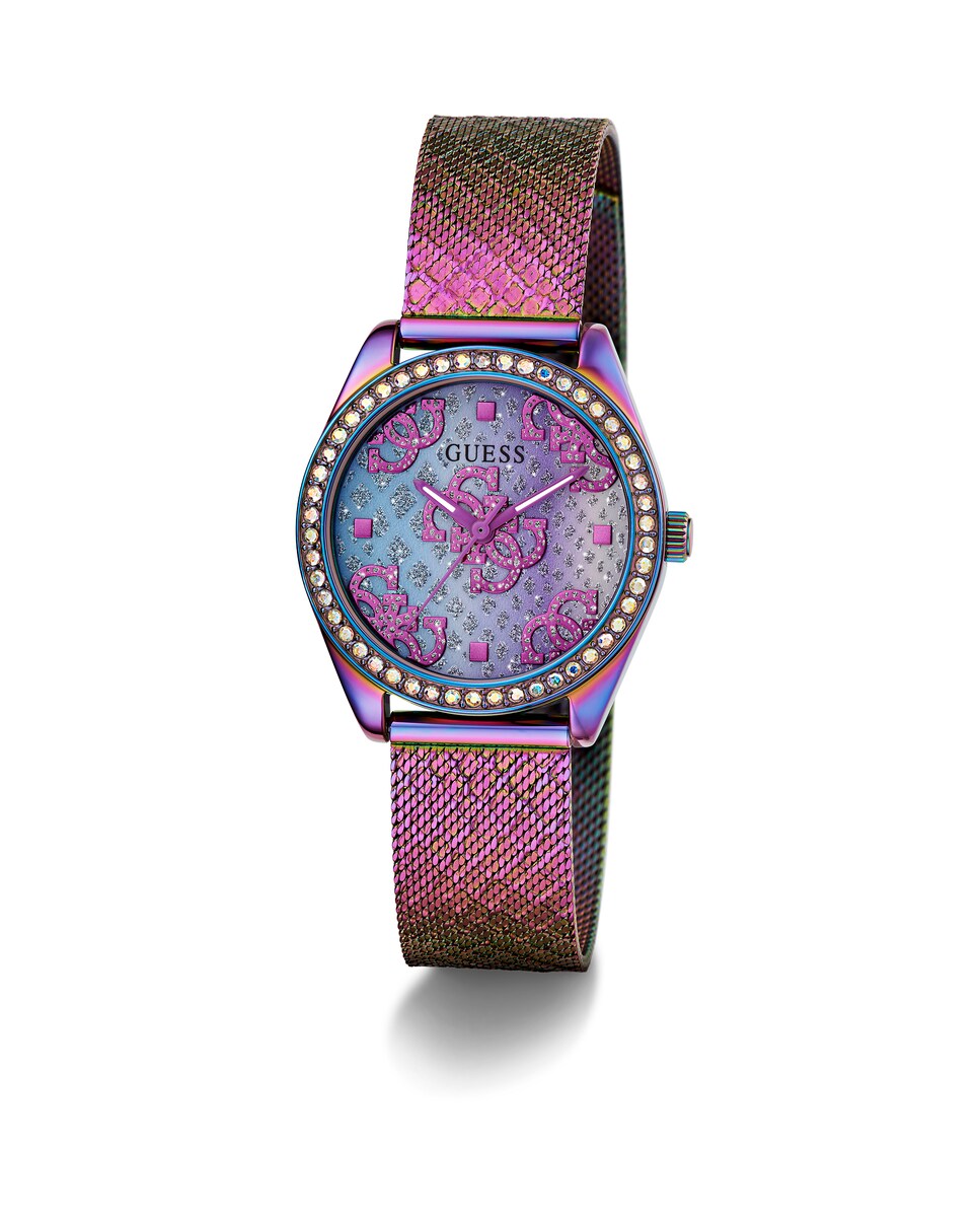 Reloj de mujer Boa GW0748L3 de acero y correa iridiscente Morado-5