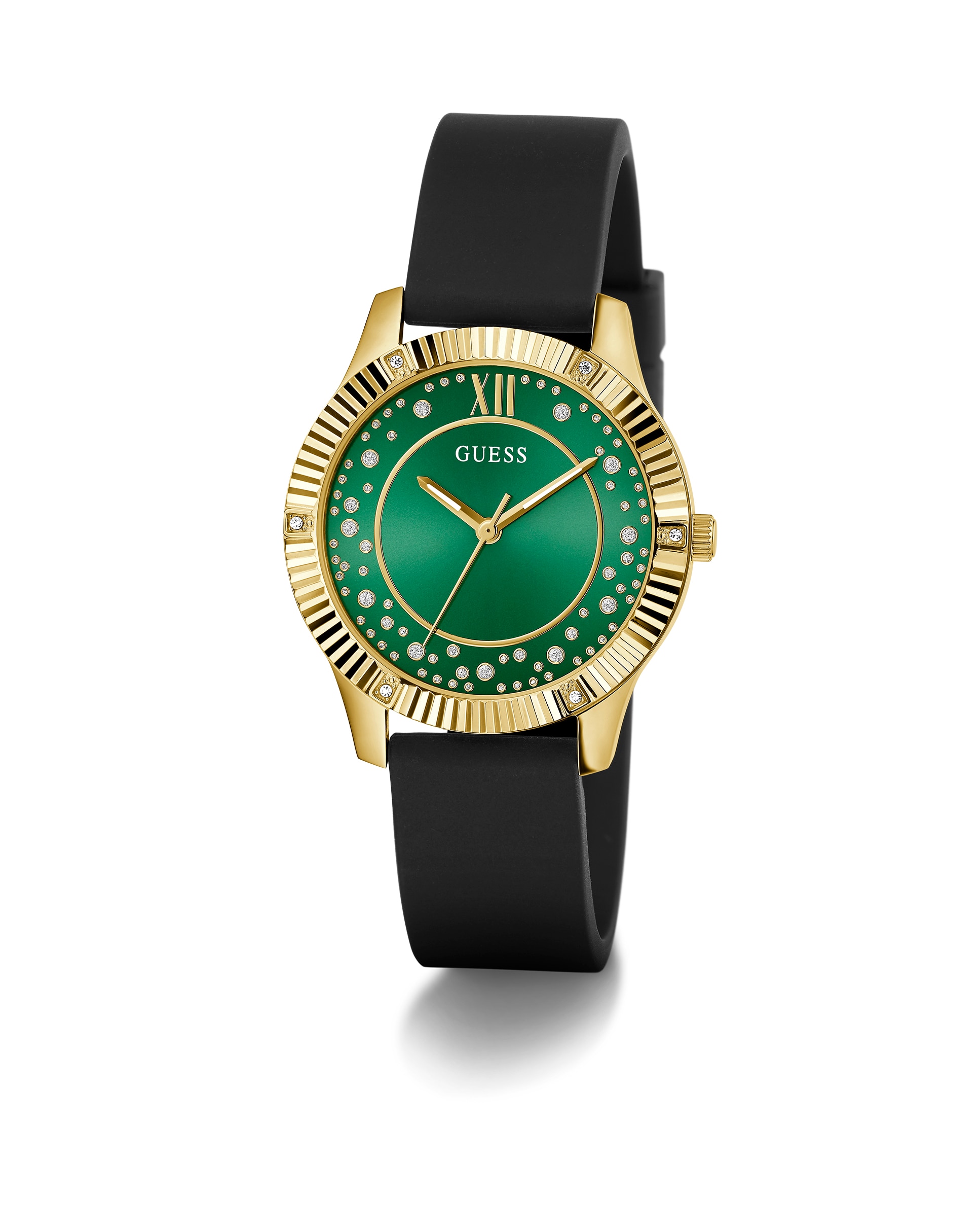 Reloj de mujer starstruck gw0766l3 de silicona y correa negra - Negro Negro-5