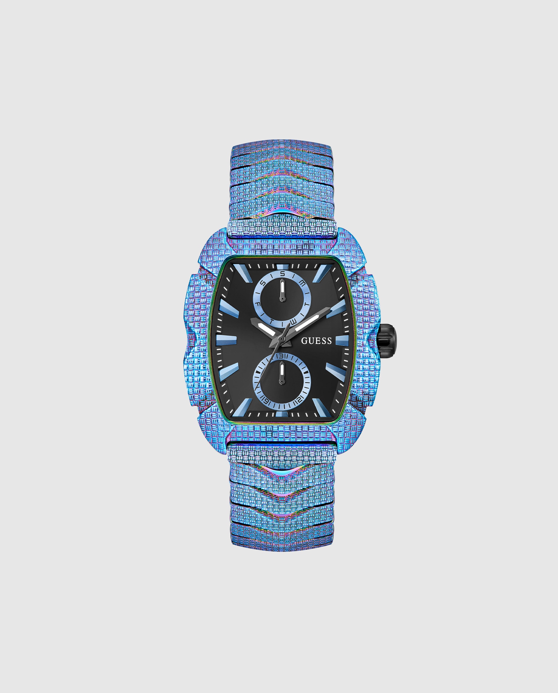 Guess Orologio Uomo Al Quarzo - Modello X85003G2S, Cassa 45 Mm, Policarbonato, Unisex - 6
