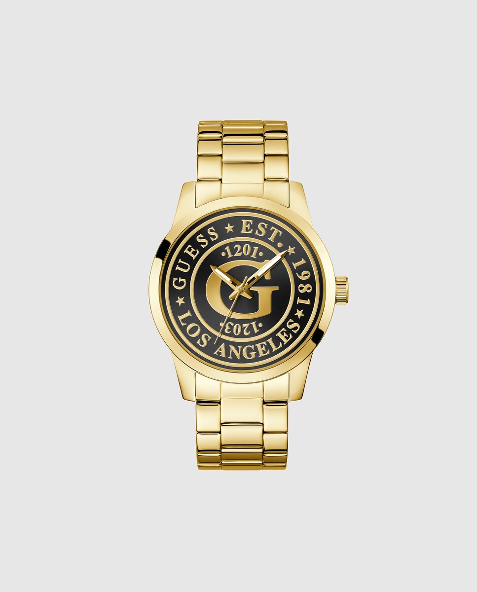 Acero Inoxidable Amazon Relojes Guess Hombre Acero Dorado Relojes