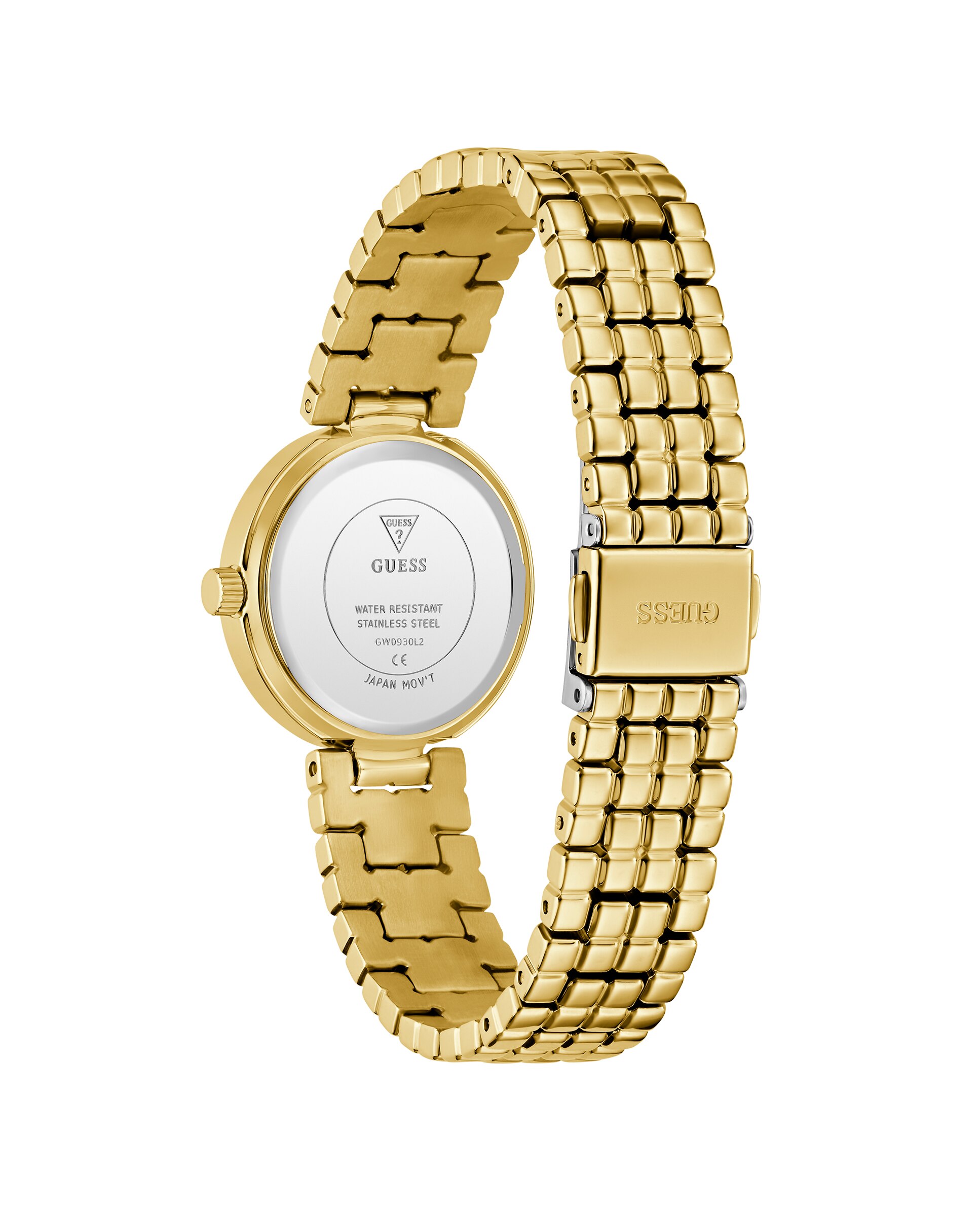 Reloj de mujer clara gw0930l2 de acero y correa dorada - Guess - Oro Oro-3