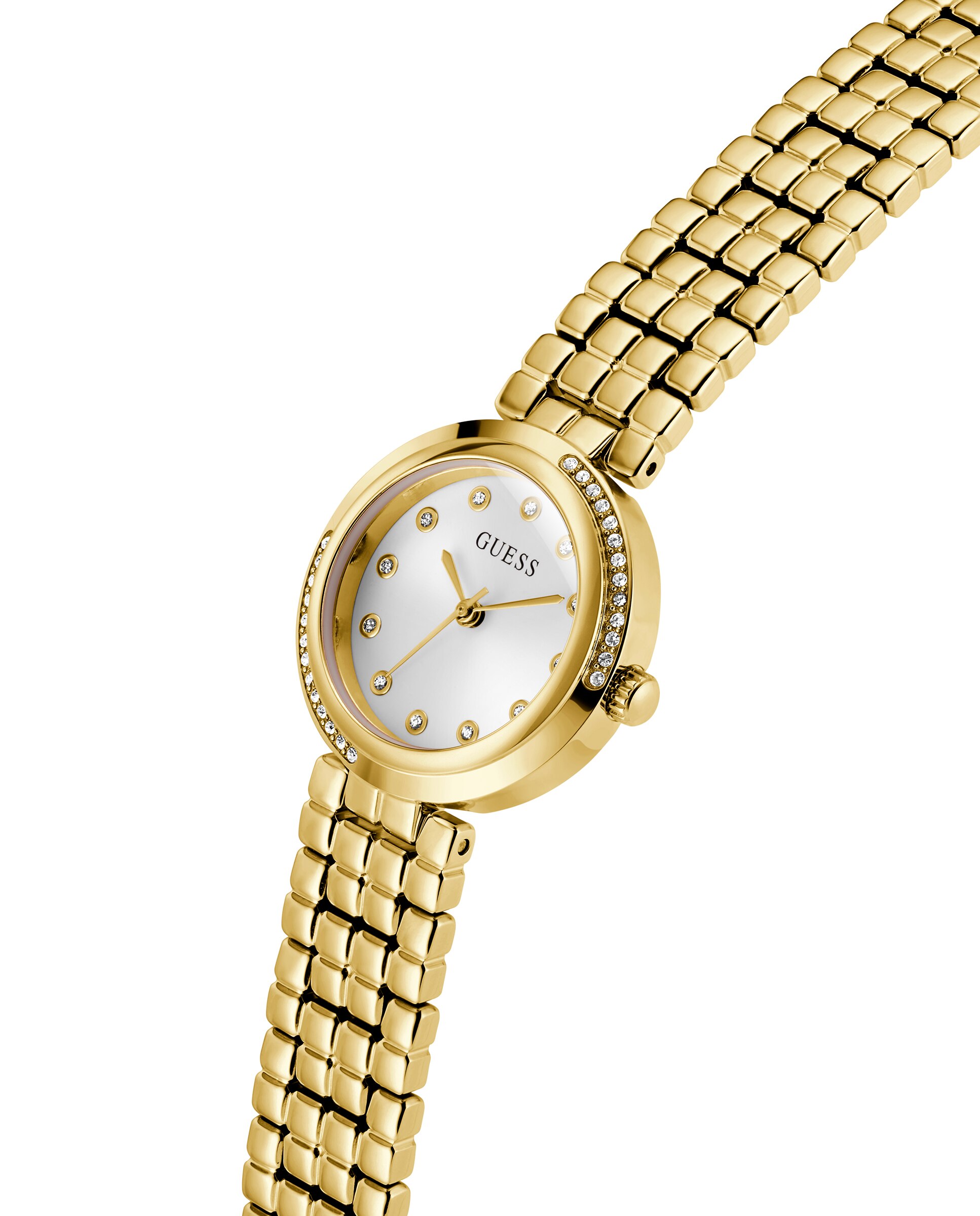 Reloj de mujer clara gw0930l2 de acero y correa dorada - Guess - Oro Oro-4